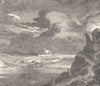 GERMANY. The Weinfelder Maar 1903 old antique vintage print picture