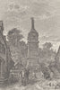 GERMANY. The Igeler Monument 1903 old antique vintage print picture