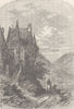 GERMANY. View in Karden 1903 old antique vintage print picture