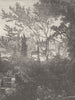 GERMANY. Laach Abbey 1903 old antique vintage print picture