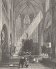 GERMANY. St Peter's Church, Cologne 1903 old antique vintage print picture