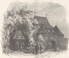 GERMANY. Pont Gate, Aachen 1903 old antique vintage print picture