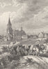 GERMANY. Emmerik 1903 old antique vintage print picture