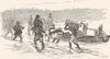 MOROCCO. Landing at Tangier 1882 old antique vintage print picture