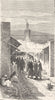 MOROCCO. St of Soc-de-Barra, Tangier 1882 old antique vintage print picture