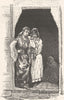 MOROCCO. Jewesses 1882 old antique vintage print picture