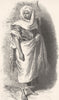 MOROCCO. Mahomet 1882 old antique vintage print picture