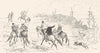 MOROCCO. Excursion to cape Spartel 1882 old antique vintage print picture
