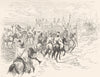 MOROCCO. The Alkazar Band 1882 old antique vintage print picture