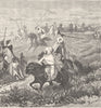 MOROCCO. Entering Alkazar 1882 old antique vintage print picture