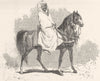 MOROCCO. Bu-Bekr-Ben-El-Abbassi 1882 old antique vintage print picture