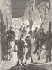 MOROCCO. The closed door 1882 old antique vintage print picture