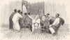 MOROCCO. Deputation of Jews 1882 old antique vintage print picture