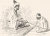 MOROCCO. Moorish schoolmaster 1882 old antique vintage print picture