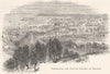 NORWAY. Trondheim, the ancient Capital of Norway 1890 old antique print