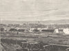 NORWAY. Vardo 1890 old antique vintage print picture
