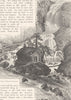 NORWAY. Farm at Nedre Vasenden 1890 old antique vintage print picture