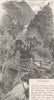 NORWAY. Glen near Eide 1890 old antique vintage print picture