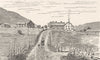 NORWAY. Frydenlund 1890 old antique vintage print picture