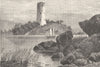 SWEDEN. Stegeborg Castle 1890 old antique vintage print picture
