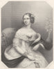 OPERA. Jenny Lind c1856 old antique vintage print picture