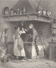 TRADES. German Chimney sweep c1856 old antique vintage print picture