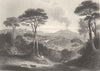 ITALY. Naples c1856 old antique vintage print picture