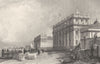 LONDON. Greenwich Hospital 1836 old antique vintage print picture
