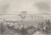 CANADA. Halifax, Nova Scotia, from Dartmouth c1836 old antique print picture
