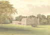 WYCOMBE ABBEY, Wycombe, Buckinghamshire (Lord Carrington) 1894 old print