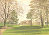 HAMILTON PALACE, Hamilton, Lanarkshire (Duke of Hamilton) 1894 old print