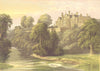 LILBURN TOWER, Alnwick, Northumberland (Collingwood) 1894 old antique print