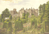 LEVENS HALL, Heversham, Westmoreland (Upton) 1894 old antique print picture