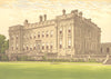 HEYTHROP, Chipping Norton, Oxfordshire (Brassey) 1894 old antique print