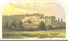 BERKELEY CASTLE , Baron Fitzhardinge) 1894 old antique vintage print picture