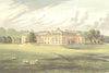 HOLME LACY, Herford, Herefordshire (Stanhope, Baronet) 1890 old antique print