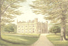 THRYBERGH PARK, Rotherham, Yorkshire (Fullerton) 1890 old antique print