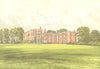 TEMPLE NEWSAM, Leeds, Yorkshire (Meynell (Ingram) 1890 old antique print