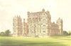 WOLLATON HALL, Nottingham, Nottinghamshire (Lord Middleton) 1890 old print