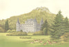 INVERARAY CASTLE, Inveraray, Argyllshire (Duke of Argyill) 1890 old print