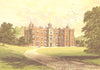 BEAUDESERT, London, Staffordshire (Marquis of Anglesey) 1890 old antique print