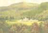 TAYMOUTH CASTLE, Aberfeldy, Perthshire (Marquis of Breadalbane) 1890 old print