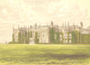 COMBERMERE ABBEY, Whitchurch, Shropshire (Visc. Combermere) 1890 old print
