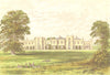 PANSHANGER PARK, Hertford, Hertfordshire (Earl Cowper) 1890 old antique print