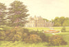 EDEN HALL, Penrith, Cumberland (Musgrave, Baronet) 1890 old antique print