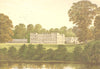 UGBROOKE, Chudleigh, Devonshire (Lord Clifford) 1890 old antique print picture