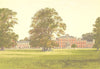 WIMPOLE HALL, Royston, Cambridgeshire (Earl of Hardwicke) 1890 old print