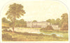 CLUMBER PARK, Ollerton, Nottinghamshire (Duke of Newcastle) 1890 old print