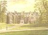 WROXTON ABBEY, Banbury, Oxfordshire (North) 1891 old antique print picture