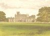 LOCKO PARK, Derby, Derbyshire (Drury-Lowe) 1892 old antique print picture